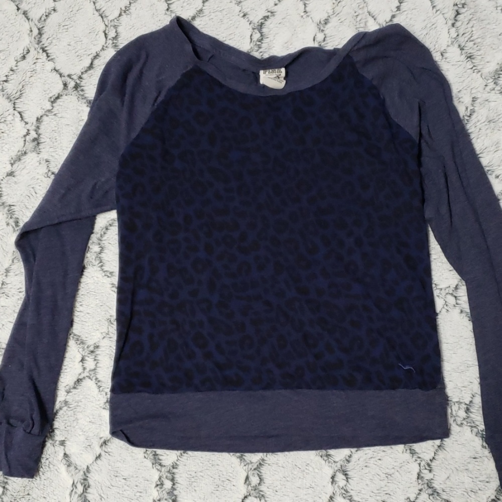 Pink Victoria Secret long sleeve shirt